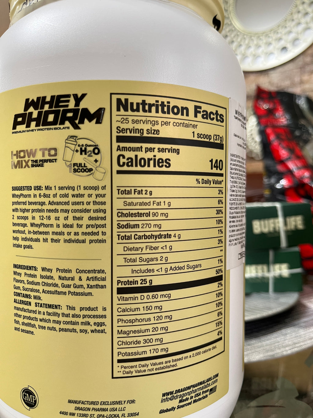 WheyPhorm Dragon Pharma (2 lbs)