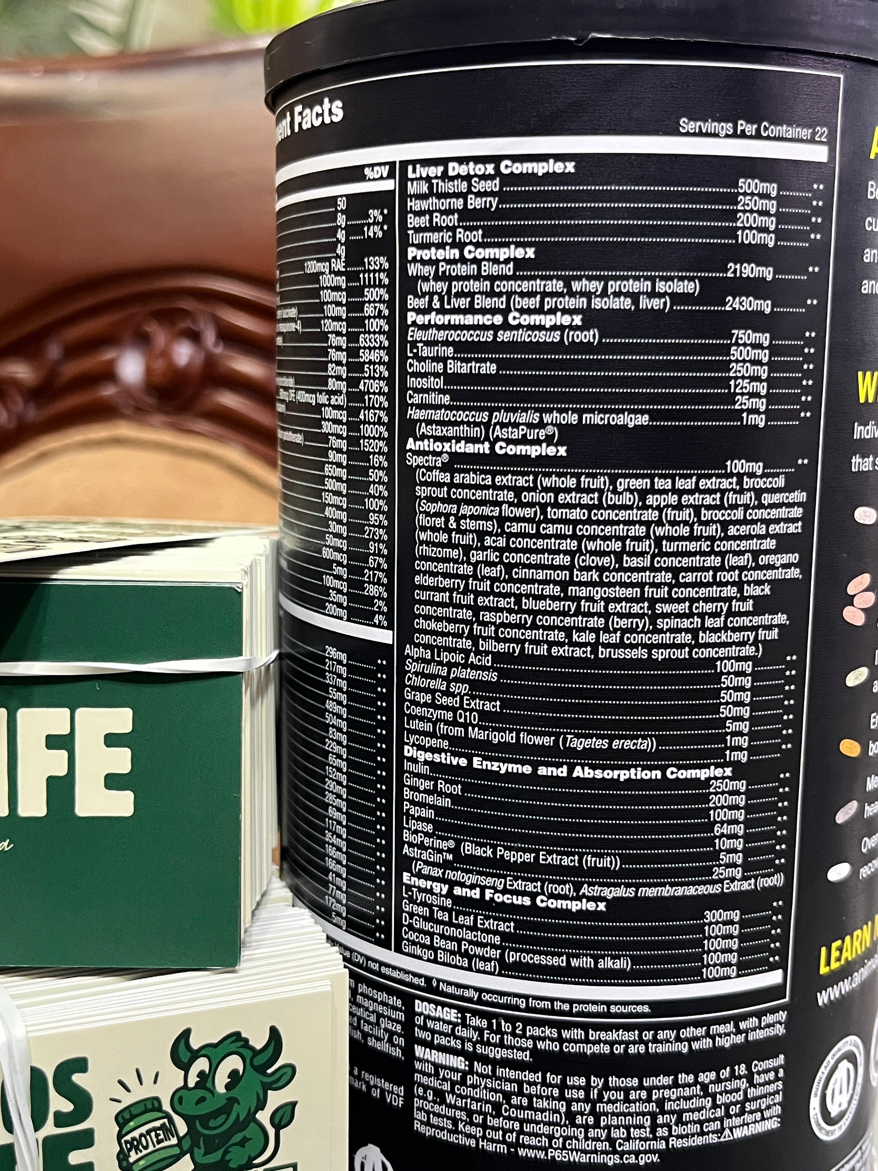 Animal Pak (44 Paks)