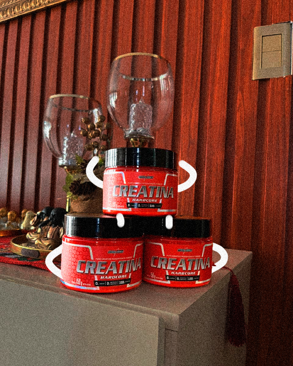 NutriWhey (900g) + Creatina Hardcore (150g)