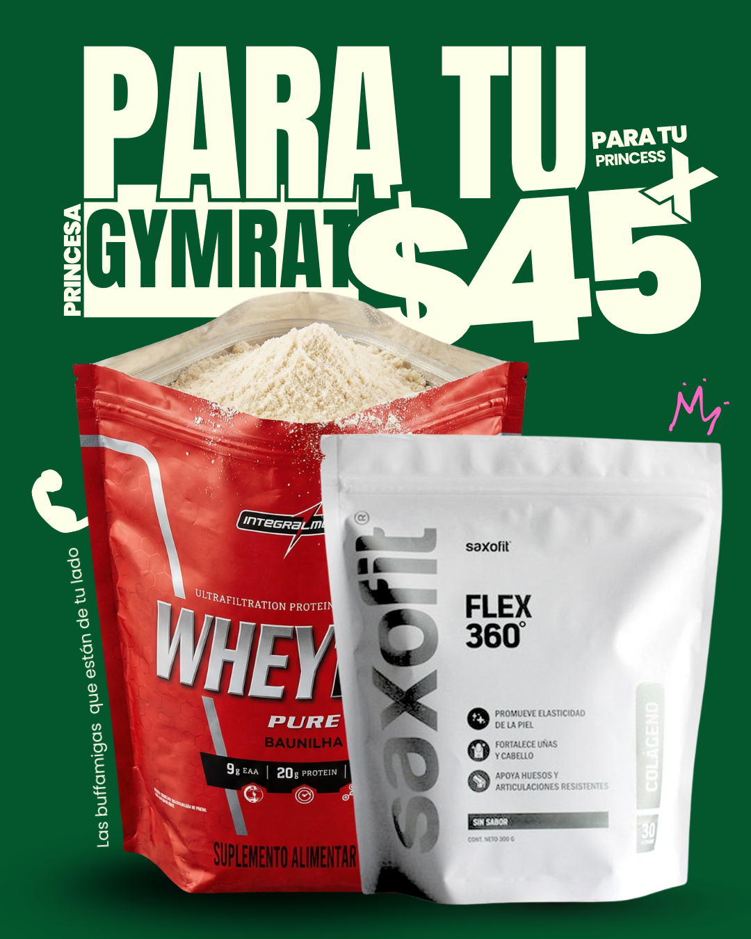 NutriWhey (900g) + Colágeno (300g)