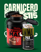 Carnitech Mass 3kg + Animal Pak (44 Paks)